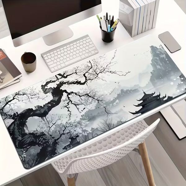 Коврик для мыши и клавиатуры "Zen Sakura" 80&times;30 см - арт-дизайн, который вдохновляет 18 фото