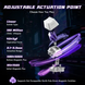 Игровая магнитная проводная клавиатура Attack Shark R85 / Проводное подключение / Magnetic Switch / White Lines 380 фото 4