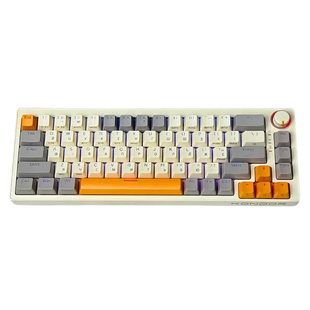 Игровая механическая клавиатура Kondor Moonlight PRO / Три режима подключения / Yellow Switch / Yellow Grey 561 фото