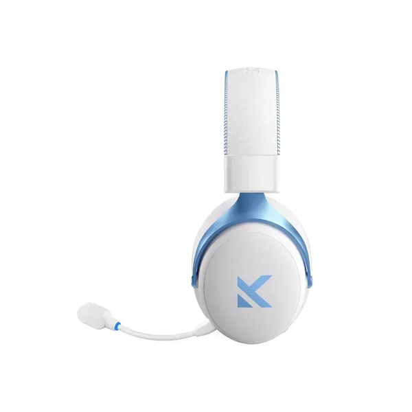 Навушники MCHOSE V9 Pro / Бездротова ігрова гарнітура / 2.4G / Bluetooth з мікрофоном / White Blue 137 фото