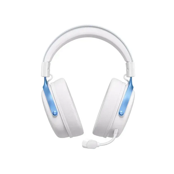 Навушники MCHOSE V9 Pro / Бездротова ігрова гарнітура / 2.4G / Bluetooth з мікрофоном / White Blue 137 фото