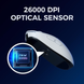 Игровая беспроводная мышь MCHOSE A5 v2 Ultra / Сенсор PAW3395 / Три режима подключения / 26 000 DPI / White 231 фото 5