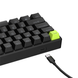 Ігрова магнітна дротова клавіатура Royal Kludge RK C61 / Mint Switch / Black   304 фото 7