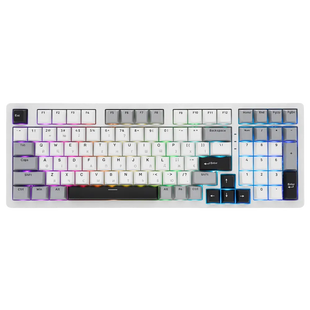 Игровая механическая клавиатура Kondor Legion PRO / Три режима подключения / Sky Light Switch / White 564 фото