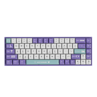 Механическая клавиатура AJAZZ AK680 / Hot-Swap / Battery Mode / Red Switch / Purple 391 фото