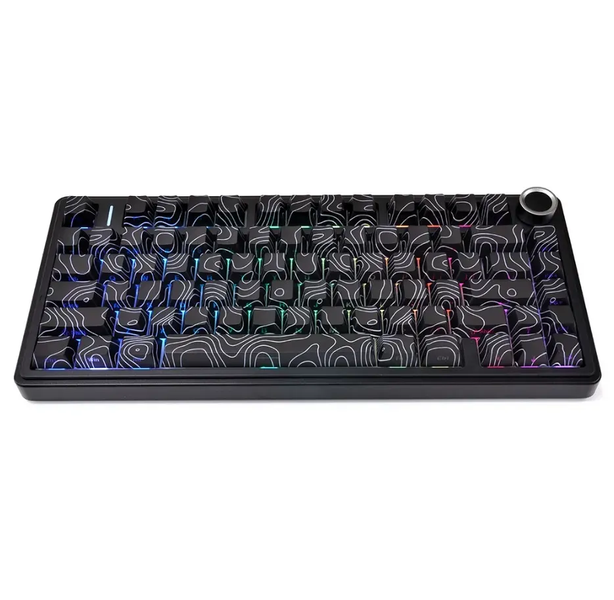 Игровая механическая клавиатура AULA F75 / Три режима подключения / Seiya Switch / Black  Lines 120 фото