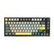 Ігрова механічна бездротова клавіатура AJAZZ AK820 Pro / Три режими підключення / Flying Fish Switch / Grey 614 фото