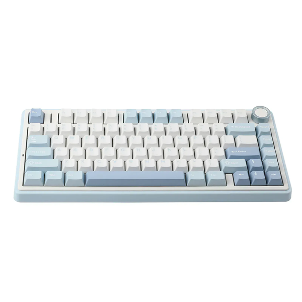 Ігрова механічна клавіатура AULA F75 / Три режими підключення / Greywood V3 Switch / Blue White  216 фото
