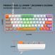 Ігрова механічна дротова клавіатура HXSJ V500 / Blue Switch / 60% / RGB / Colourful 356 фото 6