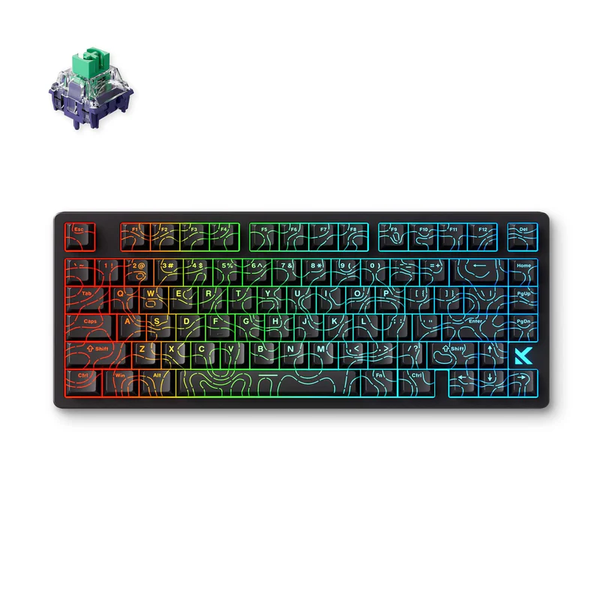 Игровая магнитная клавиатура MCHOSE Jet 75 / Hall Effect / Magnetic Kailh Magnetic God Switch / Black 272 фото