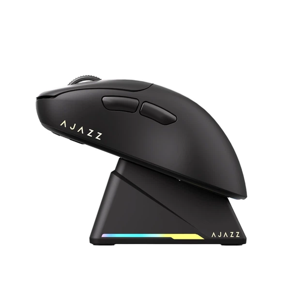 Ігрова мишка Ajazz 179 Apex / Три режими підключення / Cенсор PAW3950 / З док-станцією та екраном / Black 269 фото