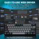 Игровая магнитная проводная клавиатура AULA WIN60 HE PRO / 60% / Hall Effect / Rapid Trigger / Semantic Magnetic Switch / Grey 353 фото 5