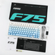 Ігрова механічна клавіатура AULA F75 / Три режими підключення / Leobog Axis Reaper Switch / Blue 209 фото 8