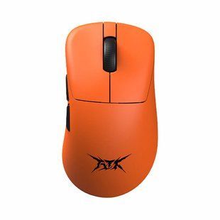 Ігрова бездротова мишка ATK Z1 ULTRA / Три режими підключення / Сенсор PAW3950 Ultra / 42 000 DPI / Orange 653 фото