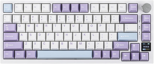 Ігрова механічна бездротова клавіатура AJAZZ AK820 Pro / Три режими підключення / Gift Switch / White 141 фото