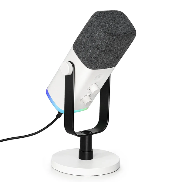 Ігровий мікрофон Fifine AmpliGame AM8 / XLR / USB / White 215 фото