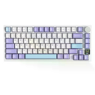Игровая беспроводная механическая клавиатура Attack Shark X820 Ultra / Три режима подключения / Pre-Lubed Linear Switch / White 496 фото
