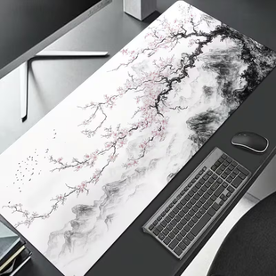 Игровой коврик Japanese Blossom / 70х30 см / Grey 299 фото
