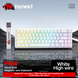 Игровая проводная магнитная клавиатура FreeWolf F68 / Magnetic Switch / RGB / Wired / White 334 фото