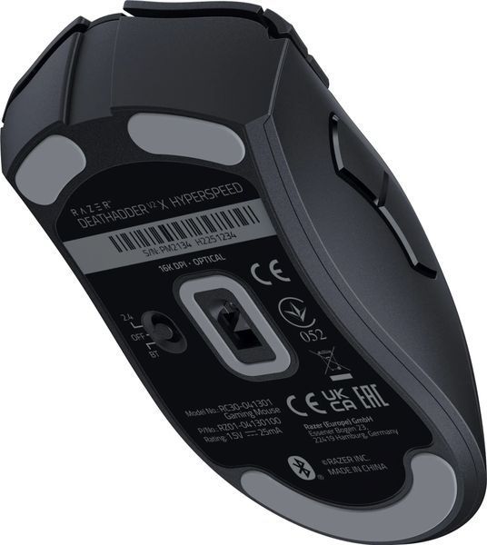 Миша бездротова Razer DeathAdder V2 X Hyperspeed Black (RZ01-04130100-R3G1) RZ01-04130100-R3G1 фото
