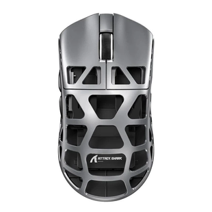 Ігрова бездротова мишка Attack Shark R3 / PixArt PAW3395 / 26000 DPI / 8K /46 г / Silver 368 фото