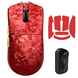Игровая беспроводная мышка Attack Shark X11 ULTRA / Три режима подключения / Carbon Fiber / Сенсор PAW3950MAX / 42000 DPI / Red 610 фото 2