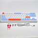 Ігрова дротова механічна клавіатура Kondor Orion Classic / Дротове підключення / Grey Silent Switch / White 557 фото 2