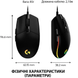 Ігрова дротова мишка Logitech G102 Lightsync / 8000 DPI / Black  467 фото 6