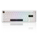 Игровая проводная магнитная клавиатура Attack Shark X65 HE / Magnetic Switch / 8К / RGB / 65% / White 345 фото