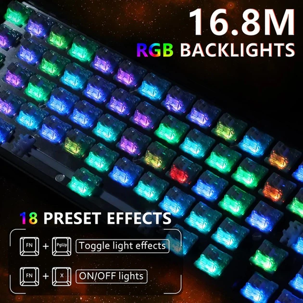 Игровая проводная магнитная клавиатура Attack Shark X65 HE / Magnetic Switch / 8К / RGB / 65% / Black 344 фото