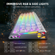 Игровая магнитная клавиатура ATTACK SHARK R68 HE / Проводное подключение / Magnetic Switch / White 587 фото 7