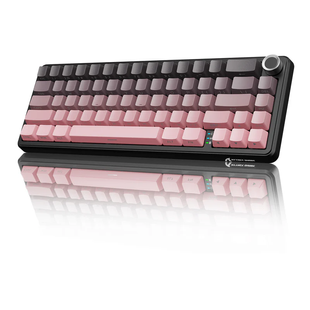 Ігрова механічна клавіатура Attack Shark X66 / 60% / Три режими підключення / Strawberry Switch / Pink 306 фото