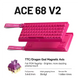 Ігрова магнітна клавіатура MCHOSE ACE 68 V2 / Дротове підключення / Dragon God Magnetic Axis Switch / Pink 594 фото 2
