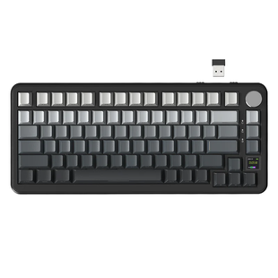 Ігрова механічна бездротова клавіатура Attack Shark X85 Pro / Три режими підключення / Blueberry Switch / Black 512 фото