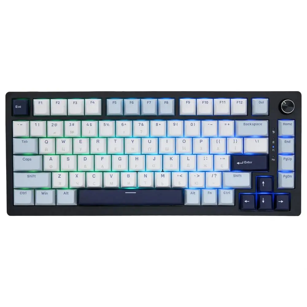 Игровая механическая клавиатура Kondor Orion 2 / Проводное подключение / Cream Violet Switch / White Black 56300 фото