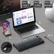 Игровая механическая беспроводная клавиатура Attack Shark X85 Pro / Три режима подключения / Blueberry Switch / Black 512 фото 2
