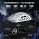 Игровая мышка ATTACK SHARK R5 Ultra / Три режима подключения / PAW3950MAX / Carbon Fiber / 39 г / White 49 фото 7