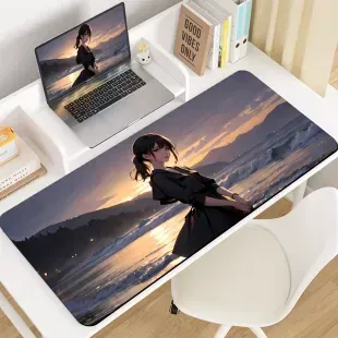 Ігровий килимок Sunset Shore Girl 90&times;40 см / 4 мм / Purple  671 фото