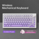 Игровая механическая клавиатура Akko 5075 V3 / Три режима подключения / Frost Pink Switch / Purple 590 фото 2