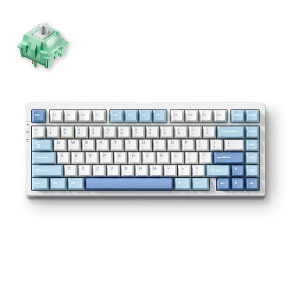 Игровая механическая клавиатура Mchose G75 Pro / Три режима подключения / Cabbage Tofu Switch / Blue 303 фото