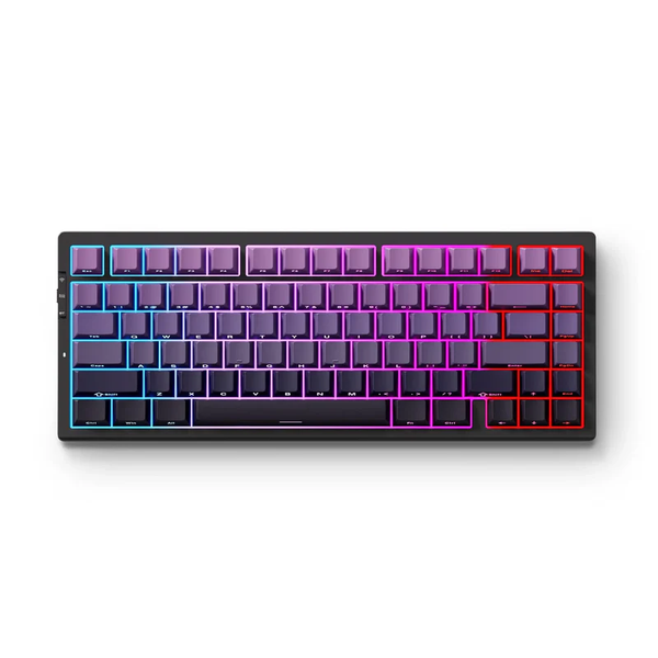Ігрова механічна клавіатура Mchose G75 Pro / Три режими підключення / Matcha Latte Switch / Purple 302 фото