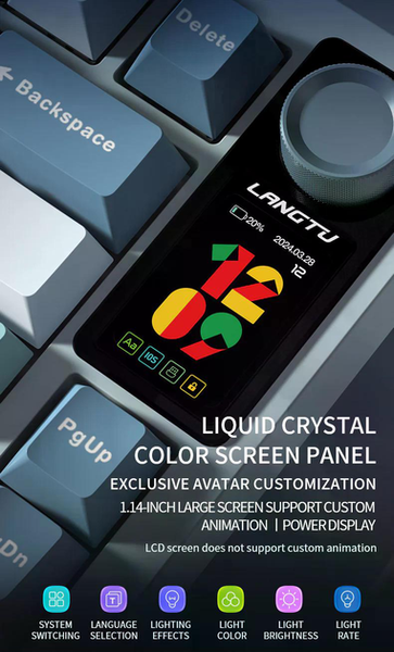 Игровая клавиатура LANGTU LT75 Pro  219 фото
