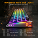 Игровая магнитная клавиатура ATTACK SHARK R68 HE / Проводное подключение / Magnetic Switch / Black Carbon 597 фото 7