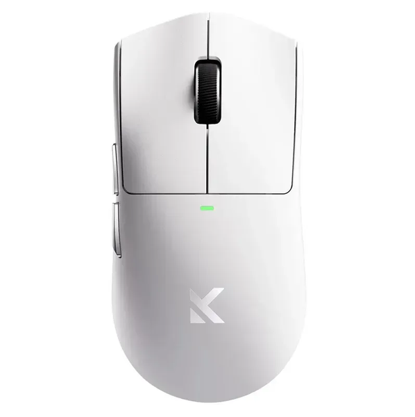 Бездротова ігрова миша MCHOSE K7 Ultra / Три режими підключення / PAW3950 / 42 000 DPI / White Silver 291 фото