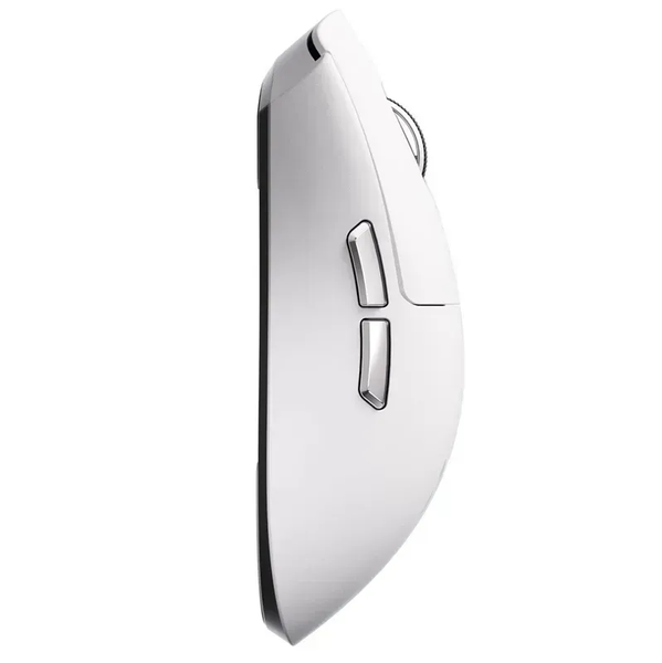 Бездротова ігрова миша MCHOSE K7 Ultra / Три режими підключення / PAW3950 / 42 000 DPI / White Silver 291 фото