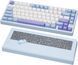Ігрова механічна клавіатура WOBKEY RAINY 75 PRO / Три режими підключення / Kailh Cocoa Switches / Blue 218 фото