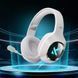 Игровые беспроводные наушники MCHOSE G9 Pro / Три режима подключения / RGB / White 623 фото 2