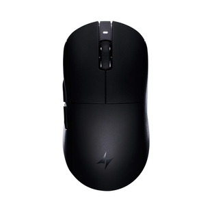 Игровая беспроводная мышка ATK A9 Ultra Max 2.0 / Два режима подключения / Сенсор PAW3395 Ultra / Black 451 фото