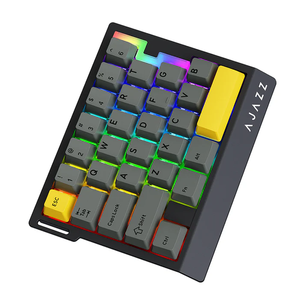 Ігрова дротова магнітна клавіатура Ajazz AK029 / Ice Island Switch / Black 179 фото