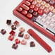 Ігрова механічна дротова клавіатура Veekos K75 / Frost Pink Switch / Hot-Swap / Red  321 фото 4